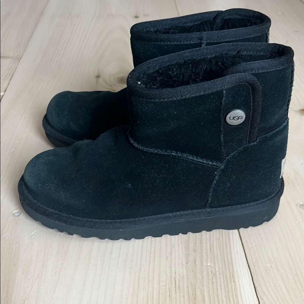 UGG Kids Classic Black Boots